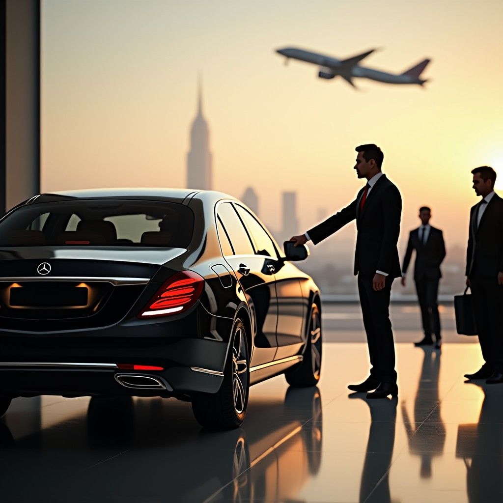 Executive corporate travel service