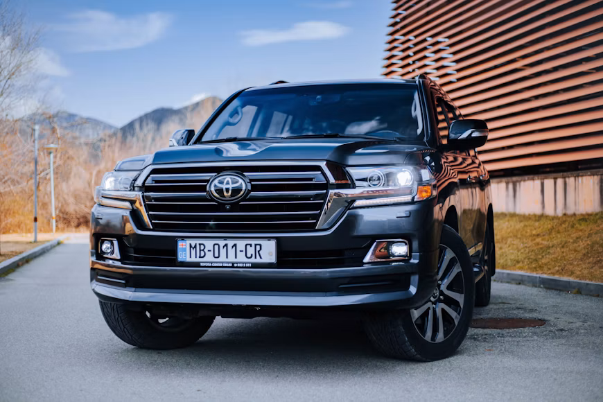 Toyota Land Cruiser SUV available for rental