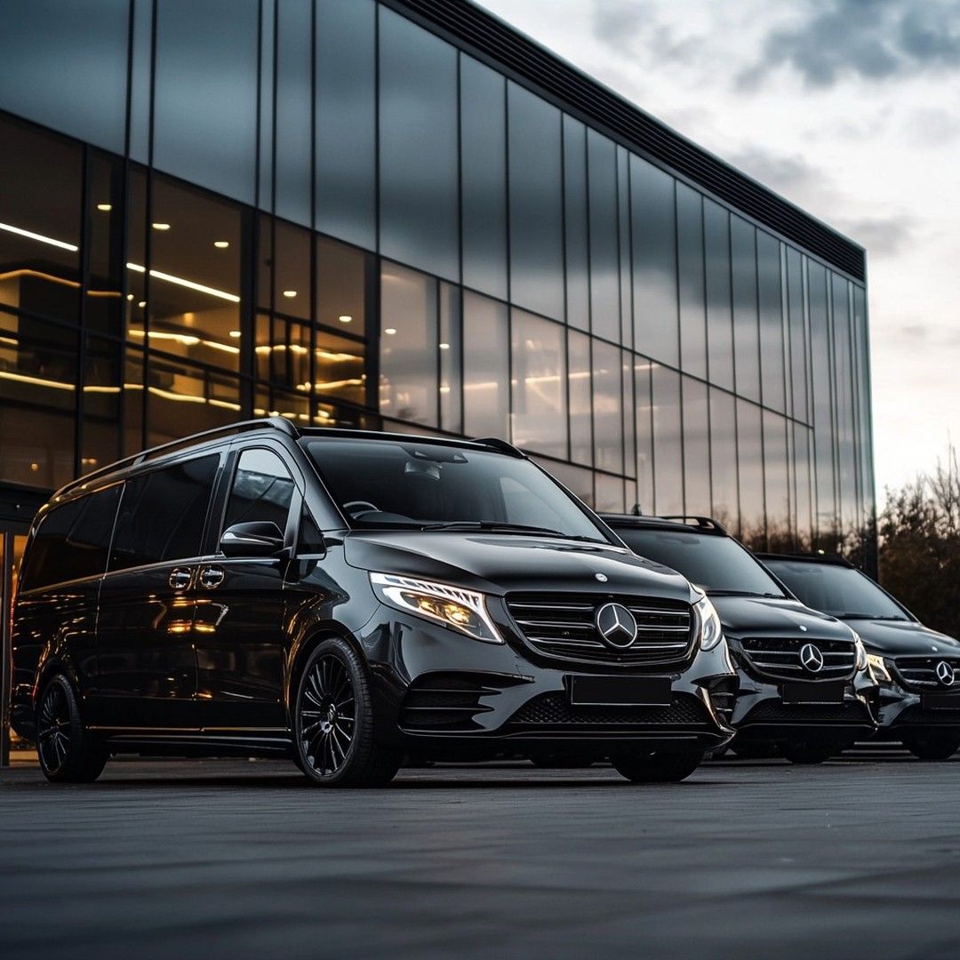 Luxury car ready for rental booking