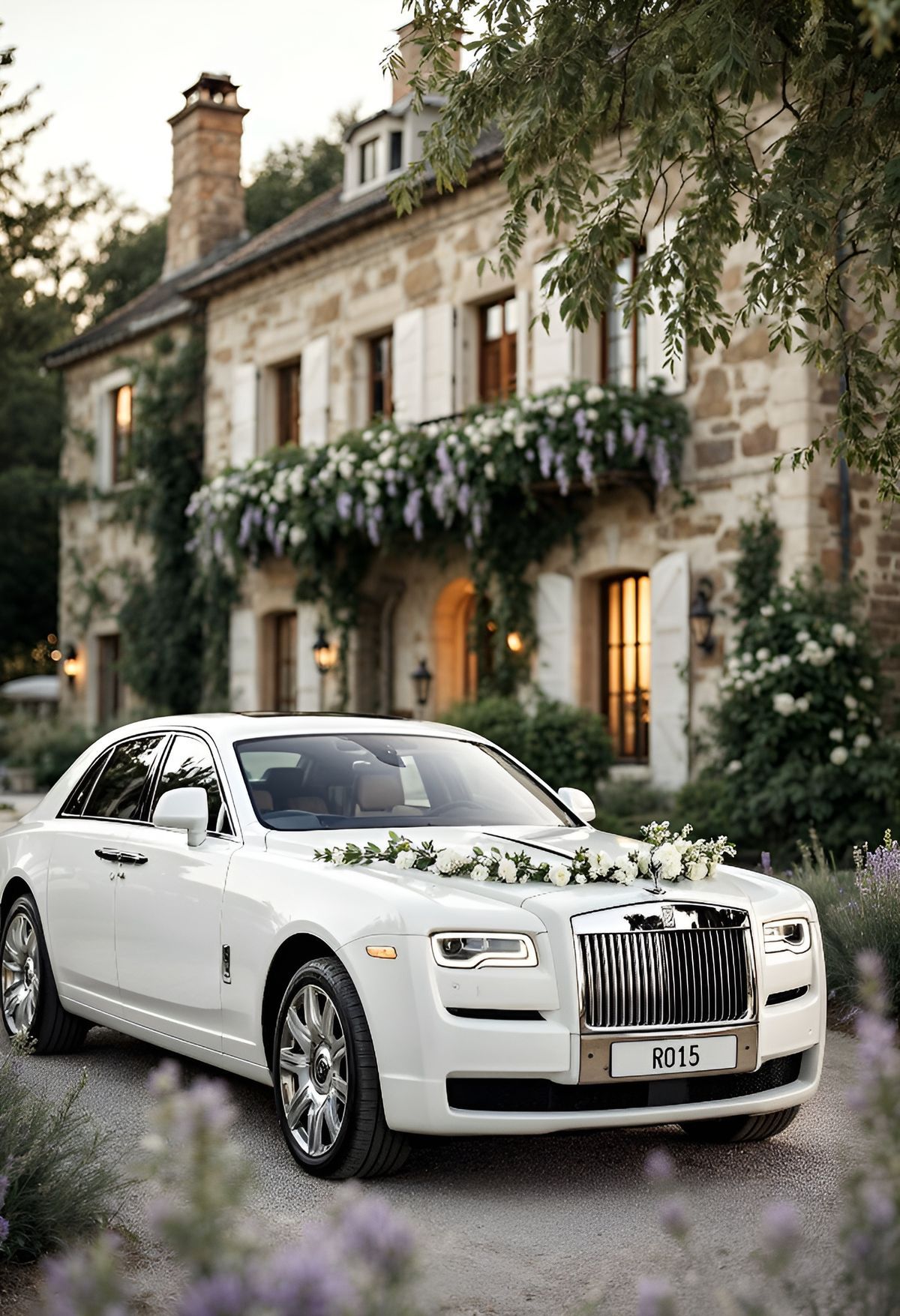 Luxury wedding car service