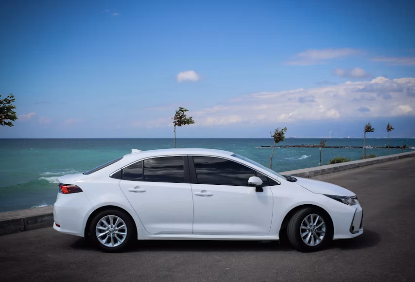 Toyota Camry executive sedan available for rental