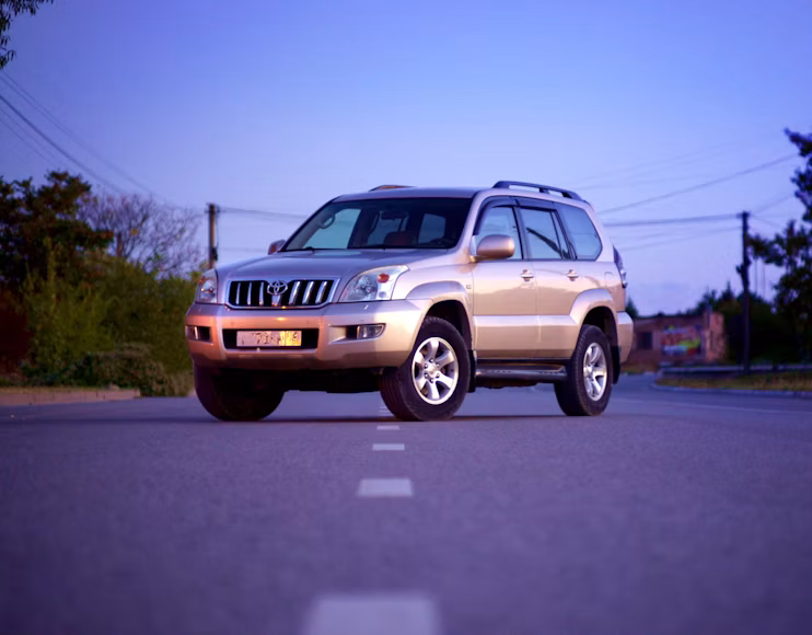 Toyota Prado available for rental